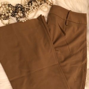 The limited caramel colored work trousers
